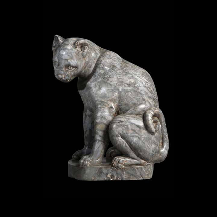 Seated Panther